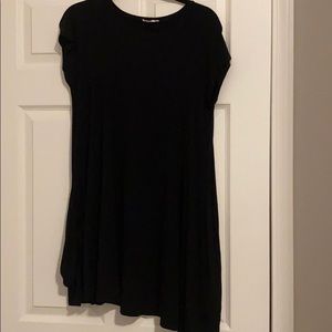 Black t-shirt dress